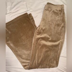 Hollister Velour Flare Pants